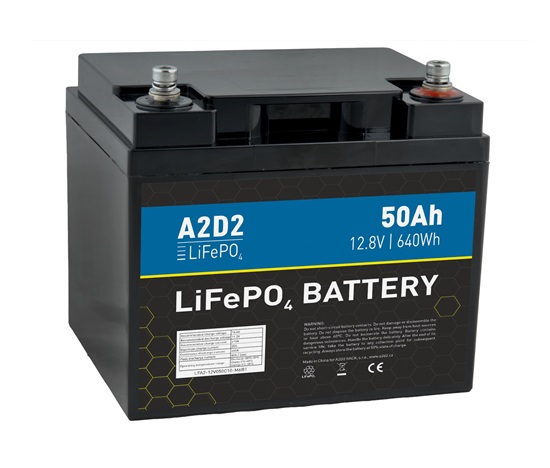 AVACOM A2D2 baterie LiFePO4 12,8V 50Ah M6