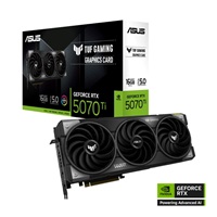 ASUS VGA NVIDIA GeForce RTX 5070 Ti TUF GAMING 16GB, 16GB GDDR7, 3xDP, 2xHDMI
