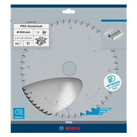 Bosch pilový kotouč PRO Aluminium cordless pro akumulátorovou okružní pilu, 254 × 2,4 × 30 mm