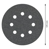 Bosch brusný kotouč PRO F355, 125 mm, G80, 5 ks