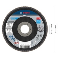 Bosch lamelový brusný kotouč PRO X571, 115 mm, G40