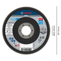Bosch lamelový brusný kotouč PRO X571, 115 mm, G60