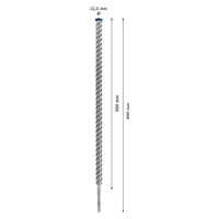 Bosch vrták do kladiv EXPERT SDS plus-7X, 22 × 550 × 600 mm