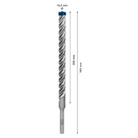 Bosch vrták do kladiv EXPERT SDS plus-7X, 16 × 200 × 265 mm, 10 ks
