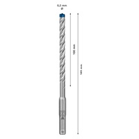 Bosch vrták do kladiv EXPERT SDS plus-7X, 8 × 100 × 165 mm, 50 ks