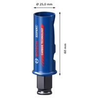 Bosch děrovka EXPERT Construction Material 25 × 60 mm