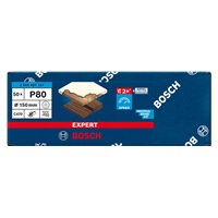 Bosch brusný papír EXPERT C470 s více otvory pro vibrační brusky 150 mm, G 80 50 ks