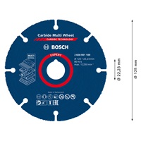 Bosch řezné kotouče EXPERT Carbide Multi Wheel 125 mm, 22,23 mm