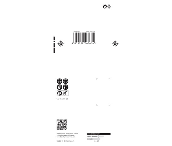 Bosch brusné mřížky EXPERT M480 80 × 133 mm, 10 ks