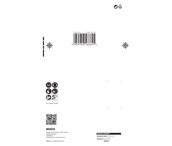 Bosch sada brusných mřížek EXPERT M480 100 × 150 mm, 10 ks