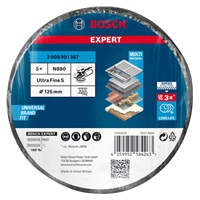 Bosch rounový kotouč EXPERT N880 pro vibrační brusky 125 mm, jemný, 5 kusů