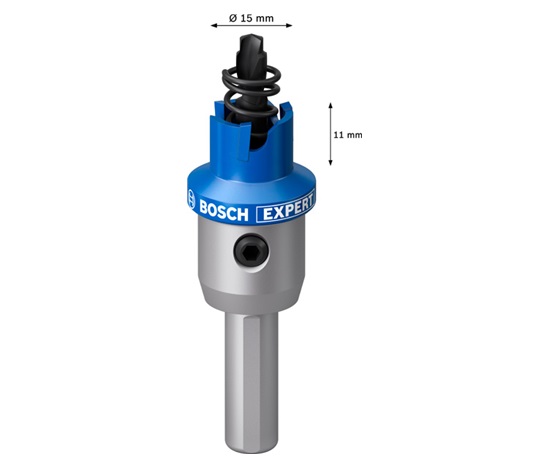 Bosch děrovka EXPERT Sheet Metal 15 mm
