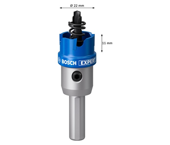 Bosch děrovka EXPERT Sheet Metal 22 mm
