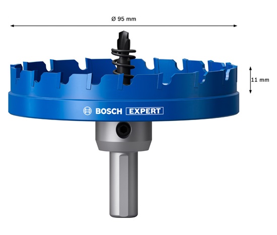 Bosch děrovka EXPERT Sheet Metal 95 mm