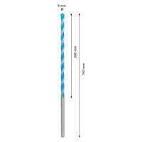 Bosch víceúčelový vrták EXPERT CYL-9 MultiConstruction, 8 × 200 × 250 mm