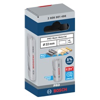 Bosch děrovka PRO Multi Material, 22 mm, se závitem