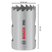 Bosch děrovka PRO Multi Material, 30 mm, se závitem
