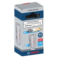 Bosch děrovka PRO Multi Material, 30 mm, se závitem