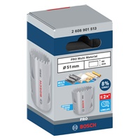 Bosch děrovka PRO Multi Material, 51 mm, se závitem
