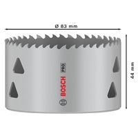 Bosch děrovka PRO Multi Material, 83 mm, se závitem