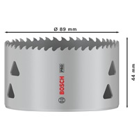 Bosch děrovka PRO Multi Material, 89 mm, se závitem