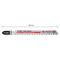 Bosch pilový plátek pro přímočaré pily EXPERT Fiber Plaster T141HM, 2 ks