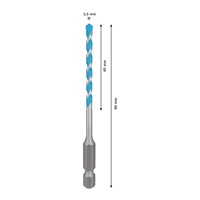 Bosch vrták EXPERT HEX-9 Multi Construction, 3,5 × 45 × 90