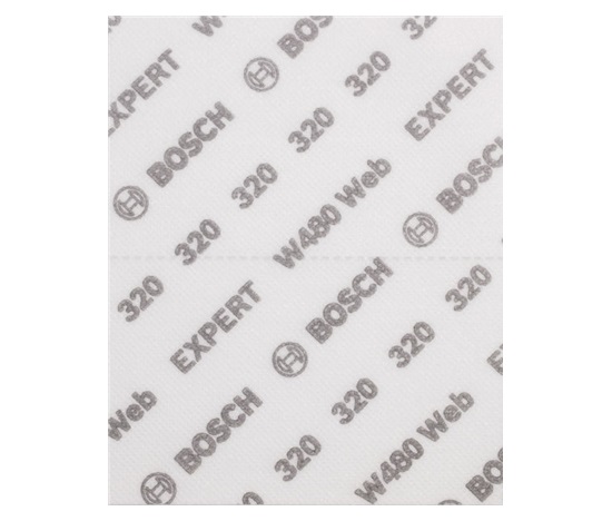 Bosch EXPERT W480 Web 1/4 ruční brusná síť, 115 × 140 mm, G320