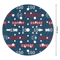 Bosch brusný kotouč EXPERT O780 s fólií, 150 mm, G150