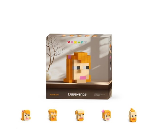 Pixio Voxart - Cubeheads - Redheads, Smart Pixel