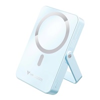 VERBATIM Powerbanka Charge 'n' Go, Magnetická, 10000 mAh, USB-C, Stojánek, Modrá