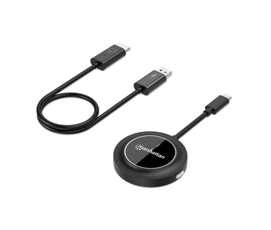 MANHATTAN HDMI Bezdrátová sada na prezentaci, 1080p, černá