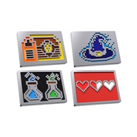 HyperX 8 Bit Magnetic Badge - Příslušenství ke klávesnici