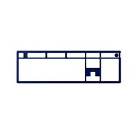 HyperX Alloy Rise Top Plate - horní deska, modrá