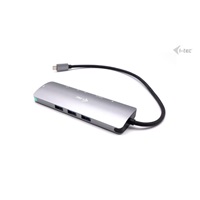 i-tec USB-C Metal Nano Docking Station 4K HDMI LAN with Power Delivery 100 W + Charger 100W
