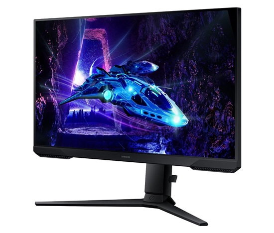 BAZAR - SAMSUNG MT LED LCD Gaming Monitor 24" Odyssey G30D - 1920x1080, VA, 180Hz, Pivot, 95% sRGB, 16,7 mil barev - Poš