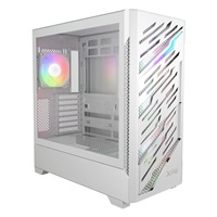 ADATA XPG case STARKER AIR BTF Mid-Tower, bez zdroje, 4x 120mm ARGB, Bílá