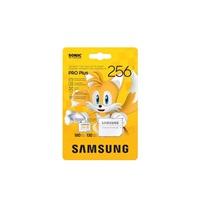 Samsung micro SDXC karta 256GB PRO Plus ‘Sonic the Hedgedog™‘ + SD adaptér