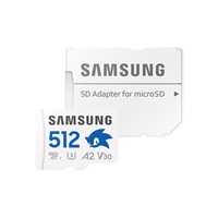 Samsung micro SDXC karta 512GB PRO Plus 'Sonic the Hedgedog™' + SD adaptér