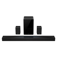 TCL Q85HE soundbar 7.1.4, 860 W, Bluetooth 5.1, WiFi 5, Dolby Atmos, Dolby TrueHD, Dolby Digital Plus, subwoofer, černá