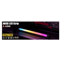 1stCOOL AURA EVO ARGB LED, SATA, 28cm, černá