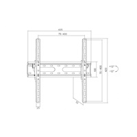 Sklopný televizní držák Fiber Mounts RICO-2 na televize i monitory 30" - 65"