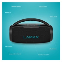 LAMAX PartyGo1 Mini - přenosný reproduktor