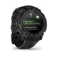 Garmin Instinct 3 – 45 mm, AMOLED, Černé s černým páskem