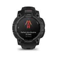 Garmin Instinct 3 – 45 mm, AMOLED, Černé s černým páskem