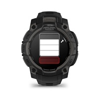 Garmin Instinct 3 – 45 mm, AMOLED, Černé s černým páskem