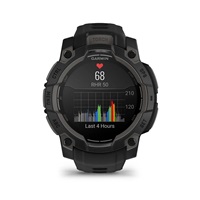 Garmin Instinct 3 – 45 mm, AMOLED, Černé s černým páskem