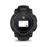 Garmin Instinct 3 – 45 mm, AMOLED, Černé s černým páskem