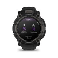 Garmin Instinct 3 – 45 mm, AMOLED, Černé s černým páskem