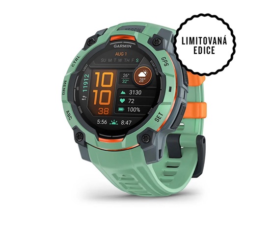 Garmin Instinct 3 – 45 mm, AMOLED, Neotropic s neotropic páskem